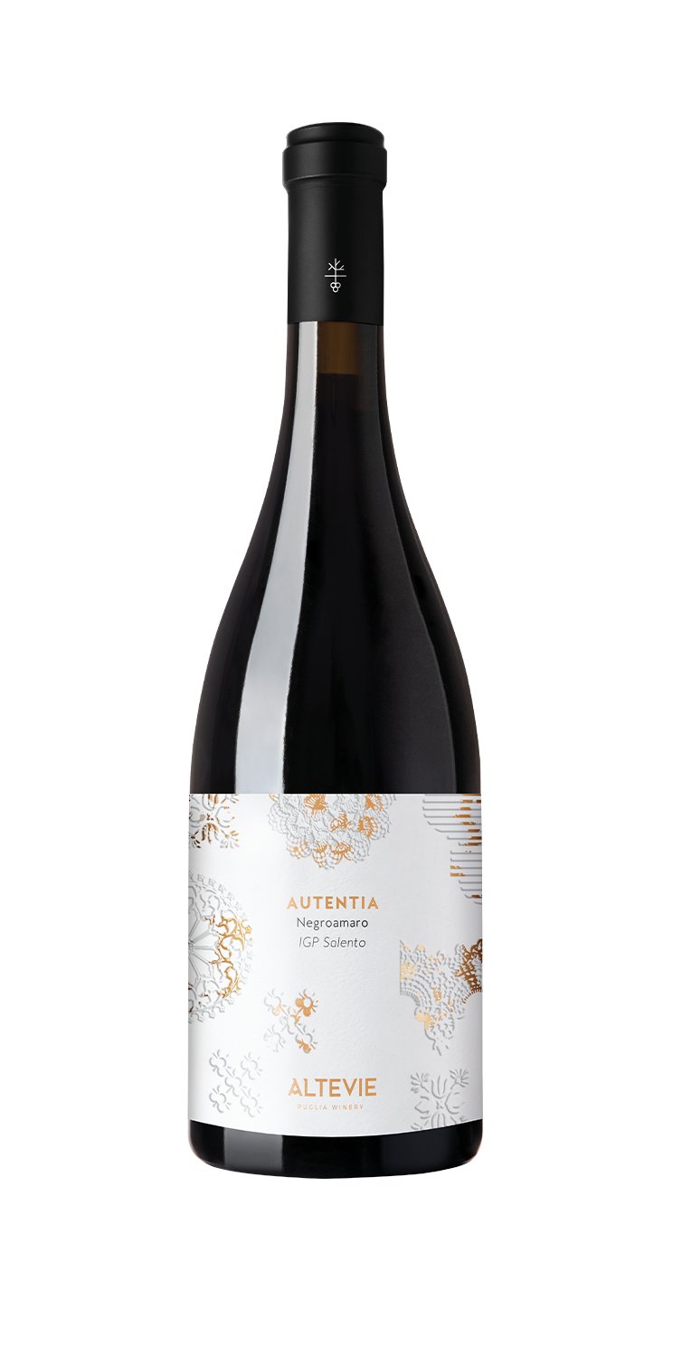 Autentia Negroamaro Salento IGP - Altevie - Apulian Store - Cantina - Negroamaro -