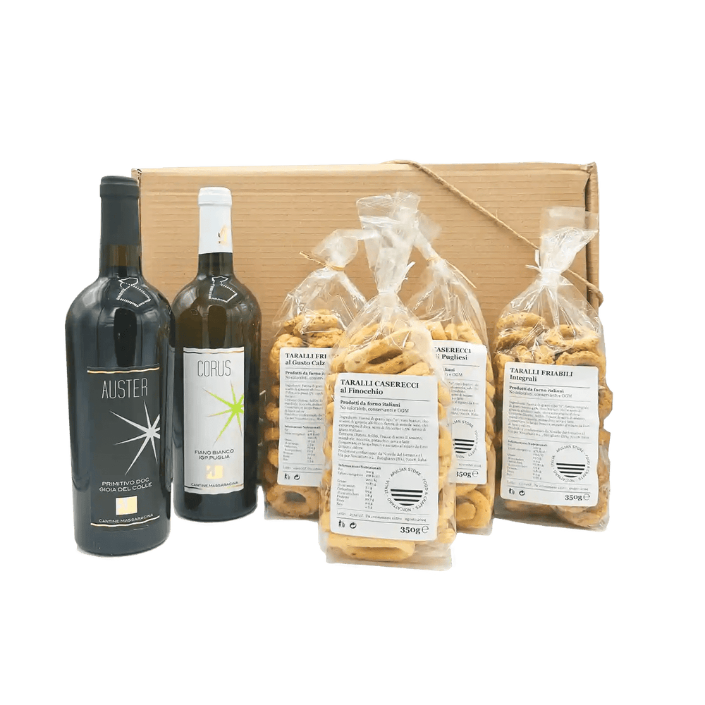 Box Tarallucci e Vino - Apulian Store - Box - -