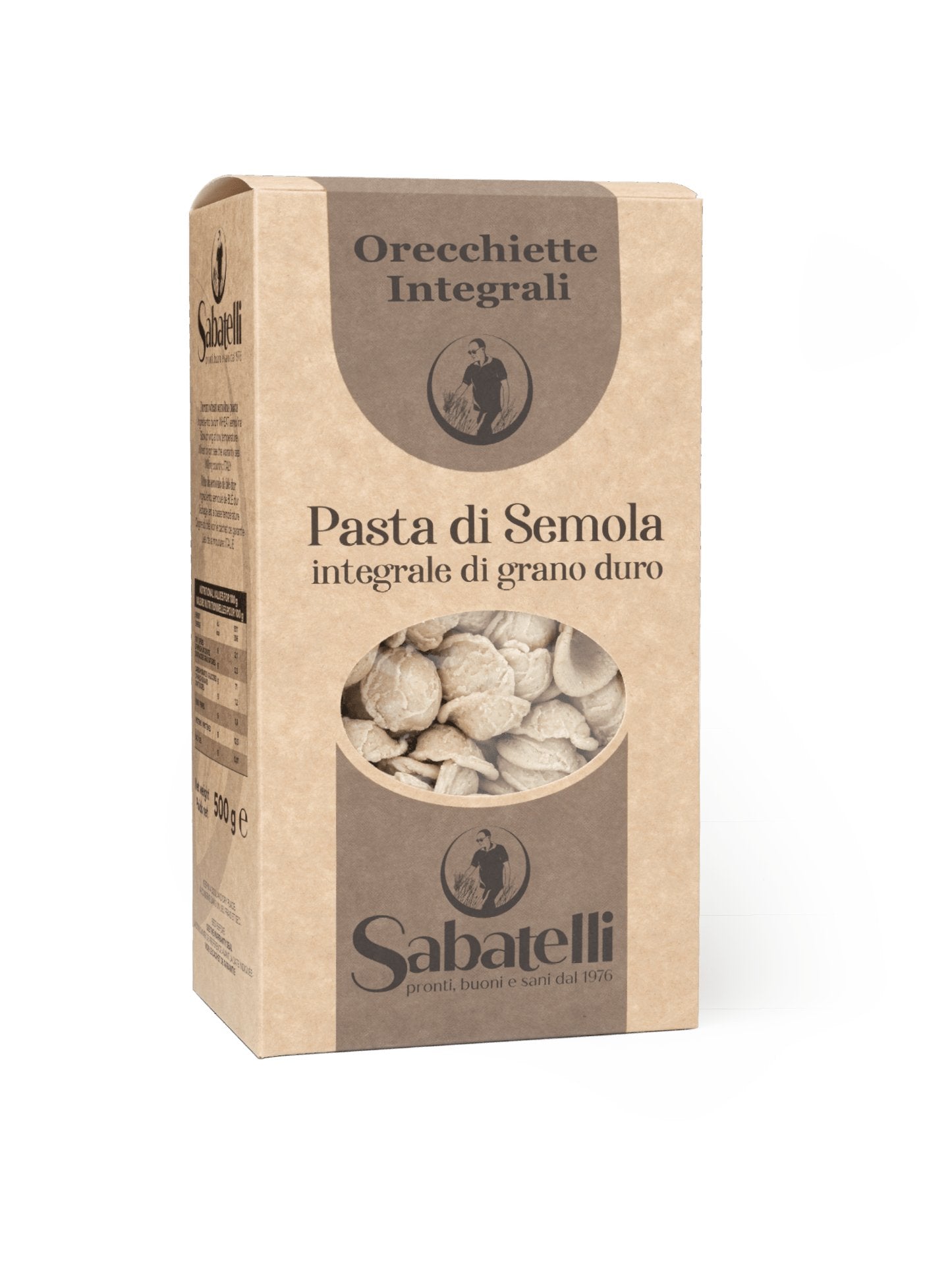 Orecchiette Integrali - Apulian Store - Km0 - Orecchiette - Pastificio