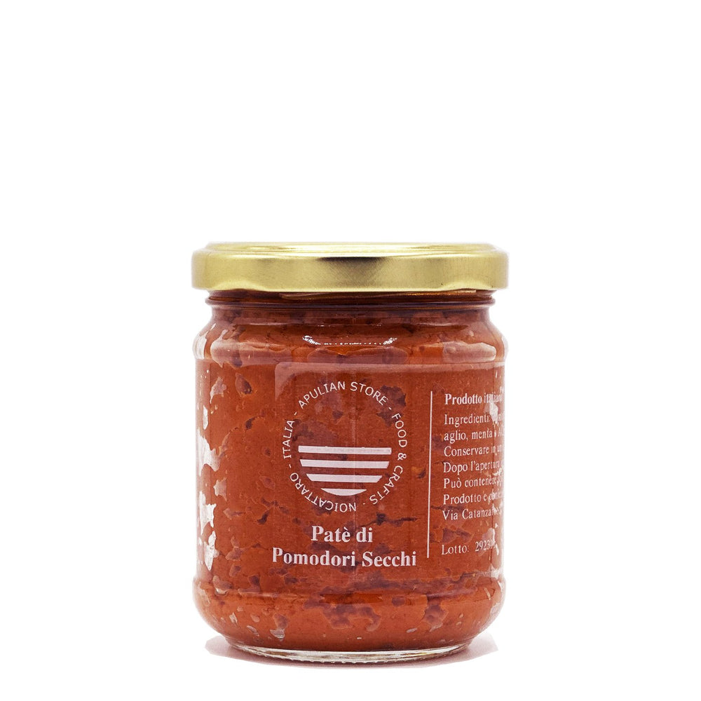 Patè di Pomodori Secchi - Apulian Store - Carciofini - Drogheria -