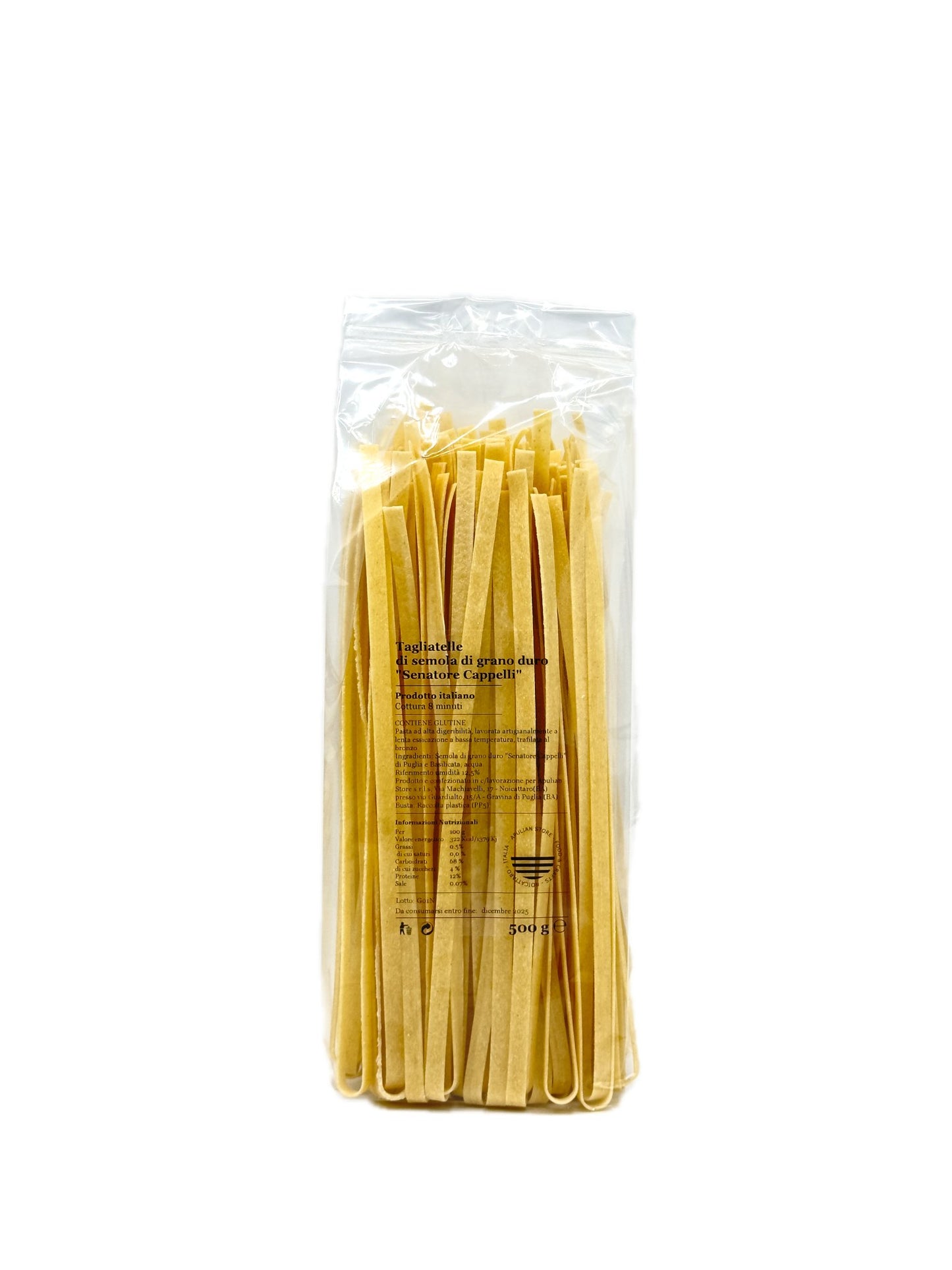 Tagliatelle di semola Senatore Cappelli - Apulian Store - Pastificio - Senatore Cappelli - 